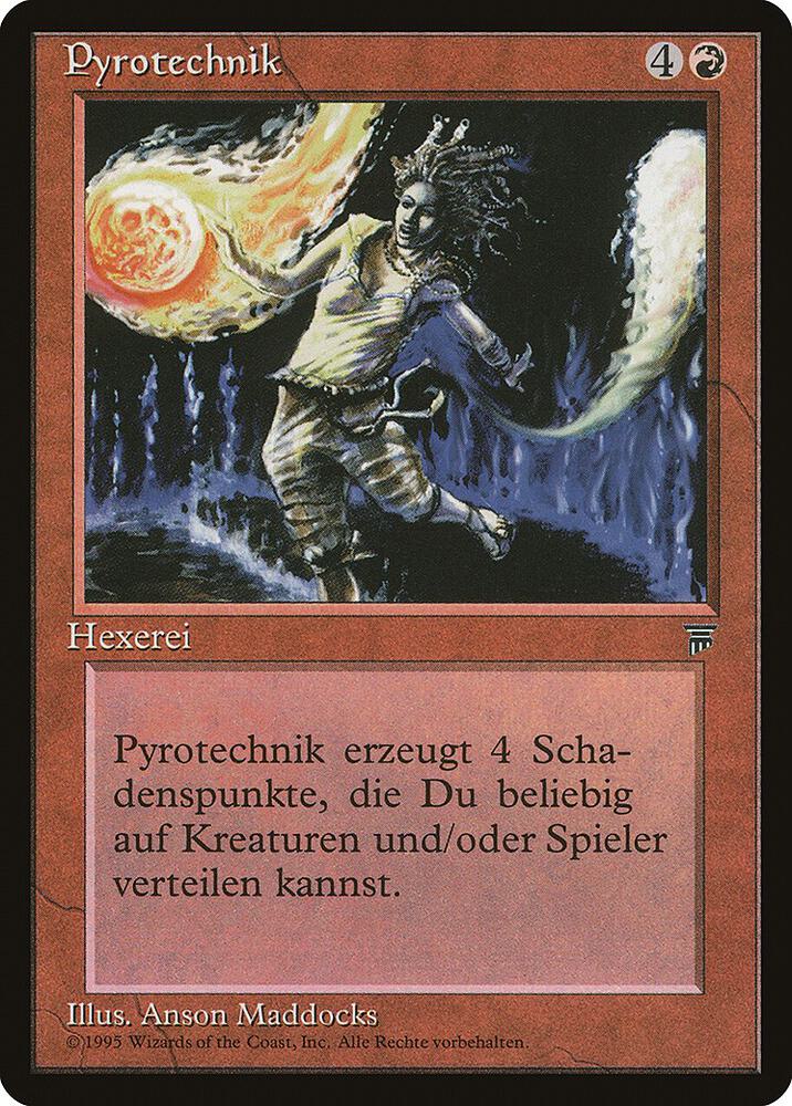 Pyrotechnics (German) - "Pyrotechnik" card image