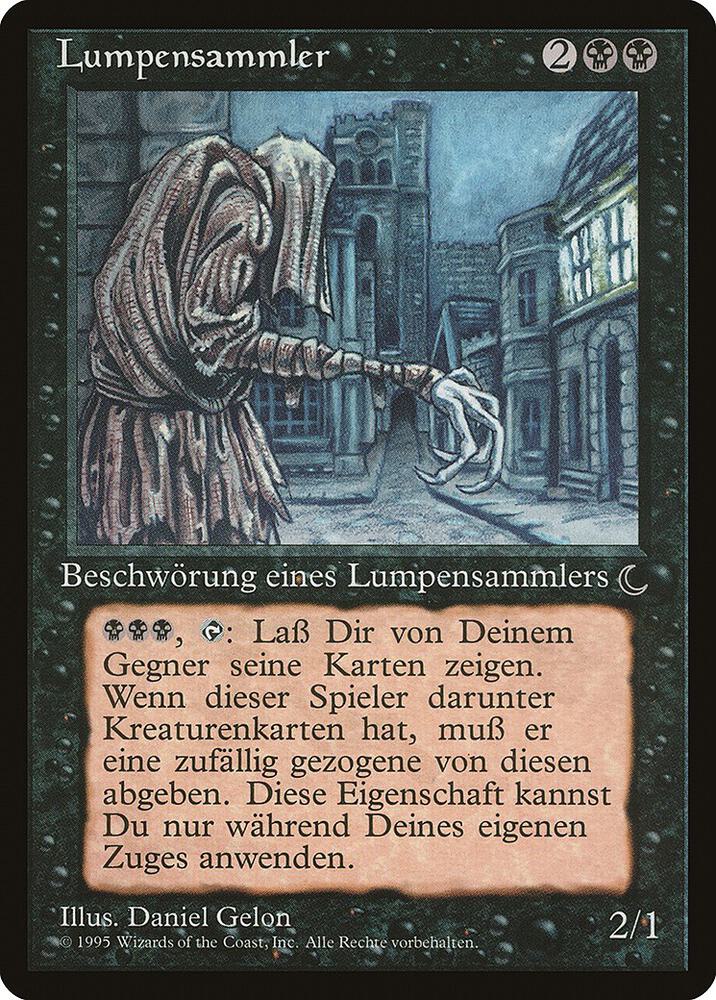 Rag Man (German) - "Lumpensammler" card image