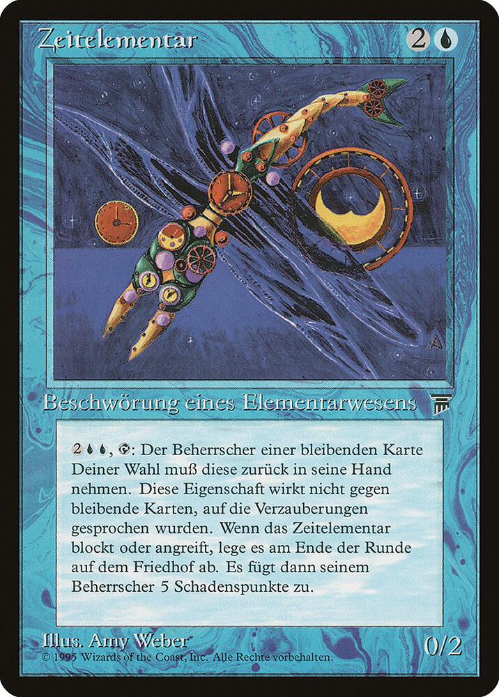 Time Elemental (German) - "Zeitelementar" card image