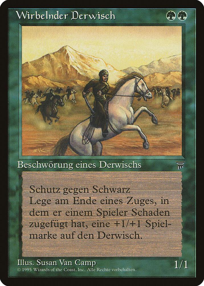 Whirling Dervish (German) - "Wirbelnder Derwisch" card image