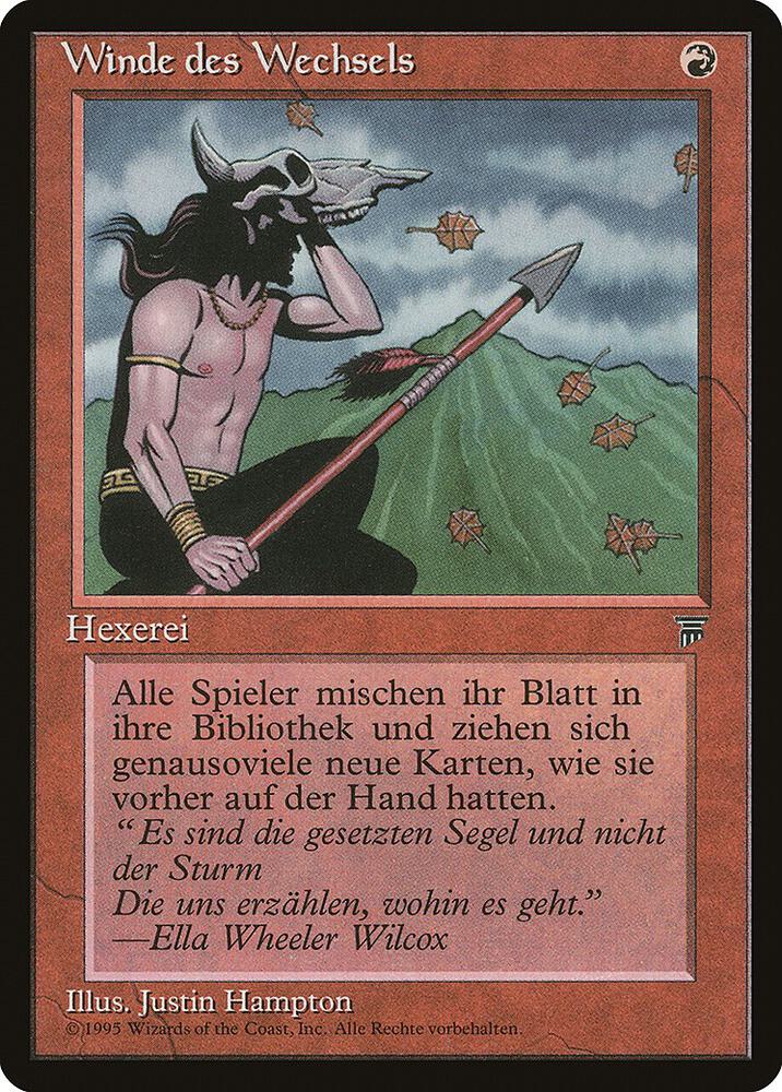 Winds of Change (German) - "Winde des Wechsels" card image