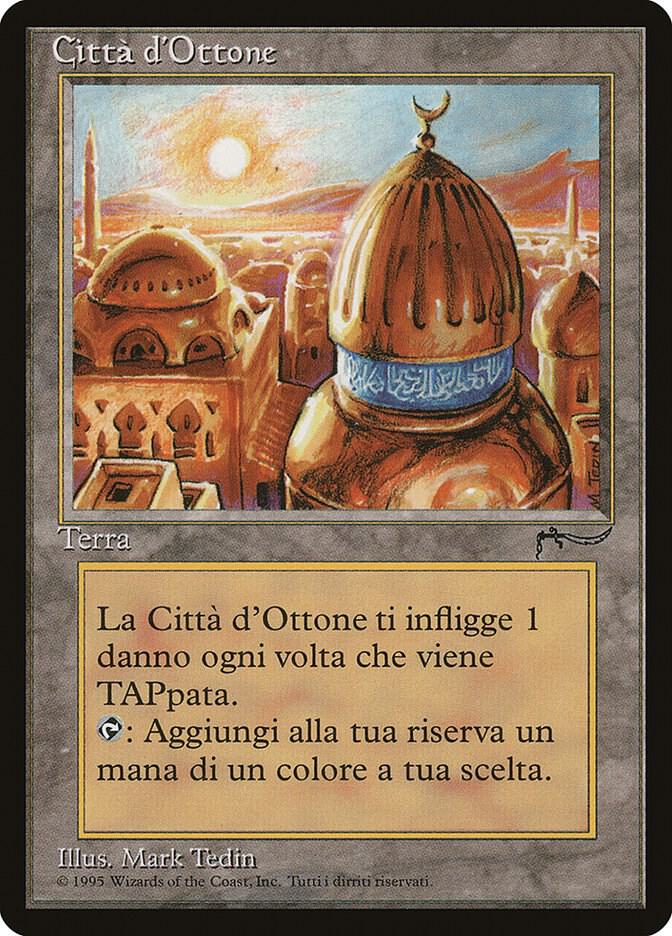 City of Brass (Italian) - "Citta d'Ottone" card image