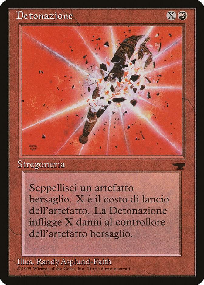 Detonate (Italian) - "Detonazione" card image