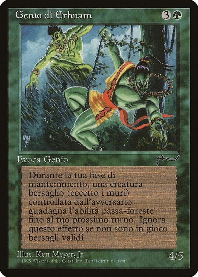 Erhnam Djinn (Italian) - "Genio di Erhnam" card image