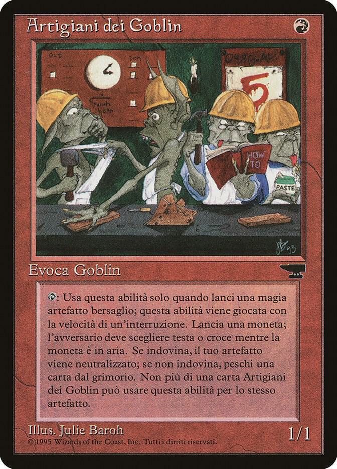 Goblin Artisans (Italian) - "Artigiani dei Goblin" card image