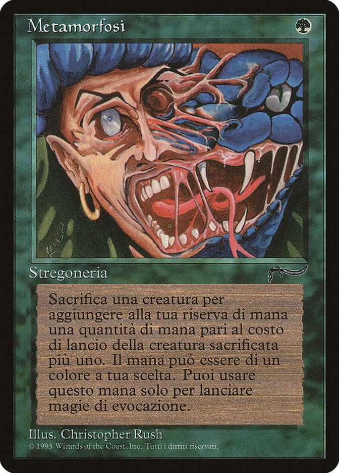 Metamorphosis (Italian) - "Metamorfosi" card image