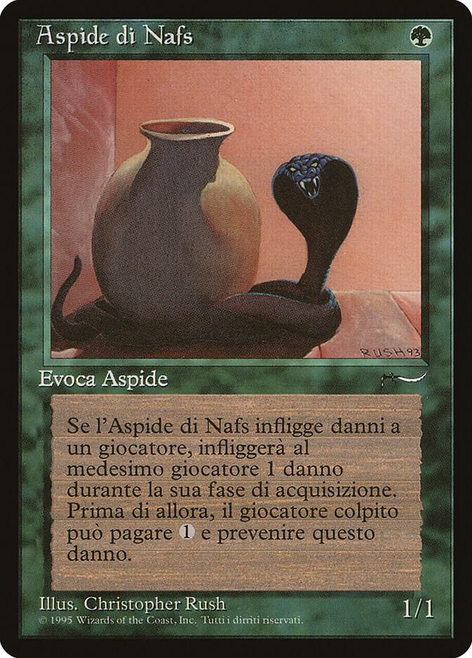 Nafs Asp (Italian) - "Aspide di Nafs" card image