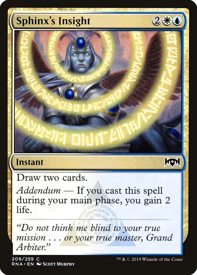 Sphinx's Insight card image