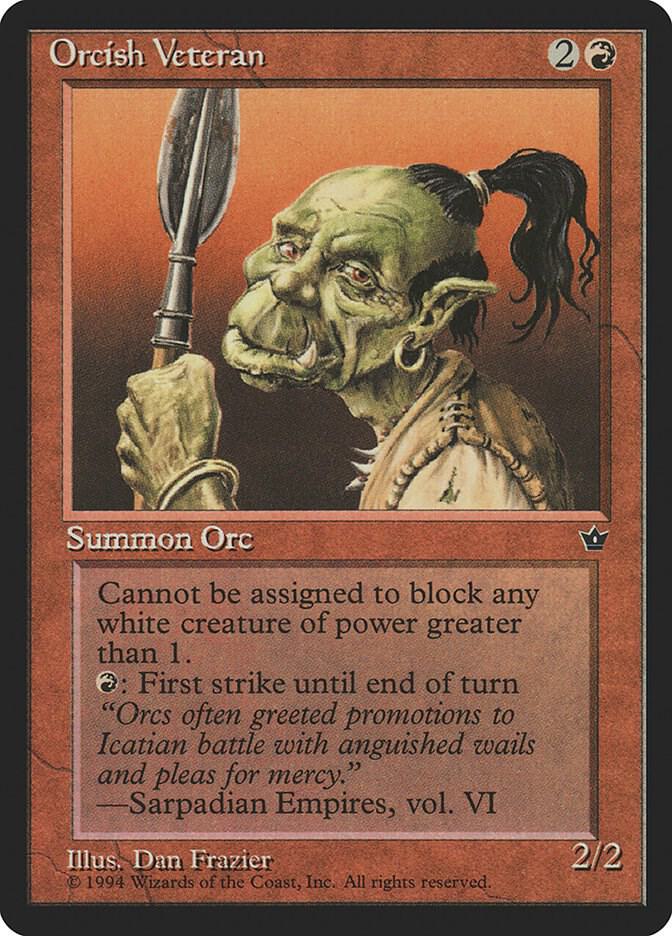 Orcish Veteran (Frazier) card image