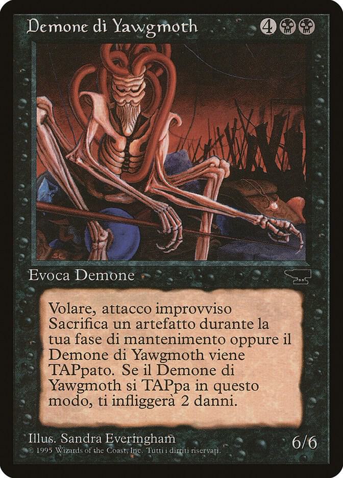 Yawgmoth Demon (Italian) card image