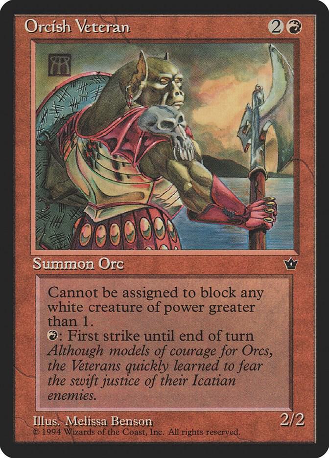 Orcish Veteran (Benson) card image
