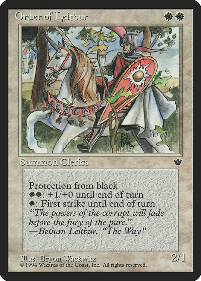 Order of Leitbur (Wackwitz) (Facing Left) card image