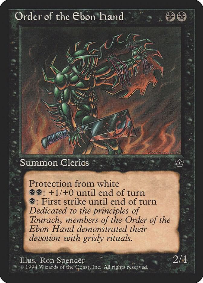 Order of the Ebon Hand (Spencer) card image