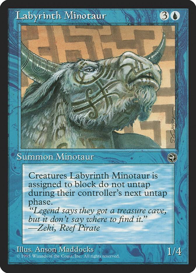 Labyrinth Minotaur [Version 2] card image