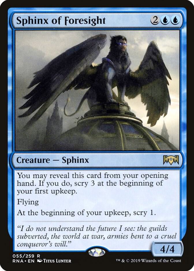 Sphinx of Foresight card image