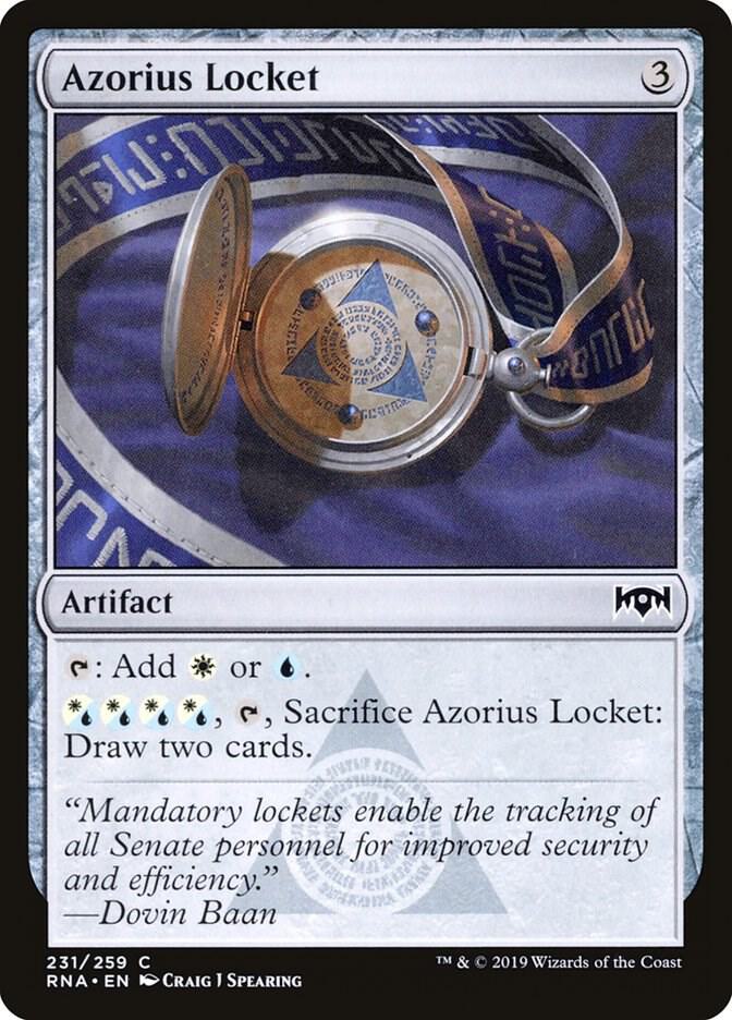 Azorius Locket card image