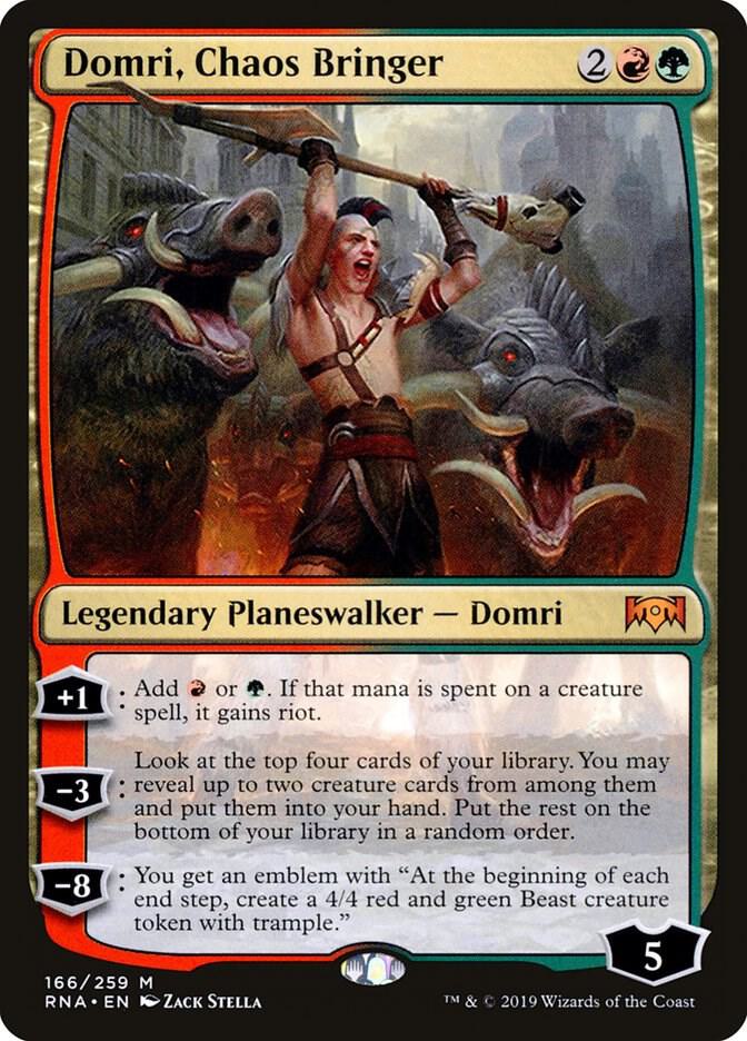 Domri, Chaos Bringer card image