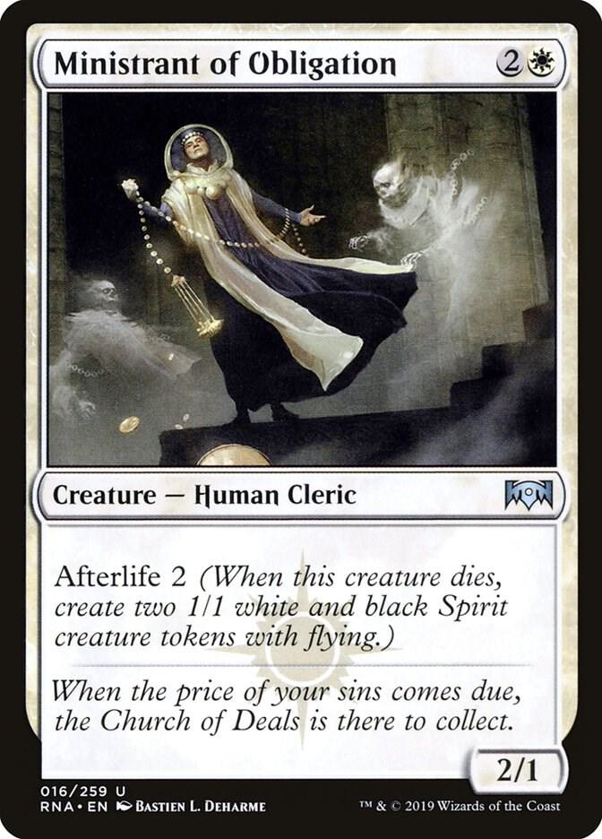Ministrant of Obligation card image