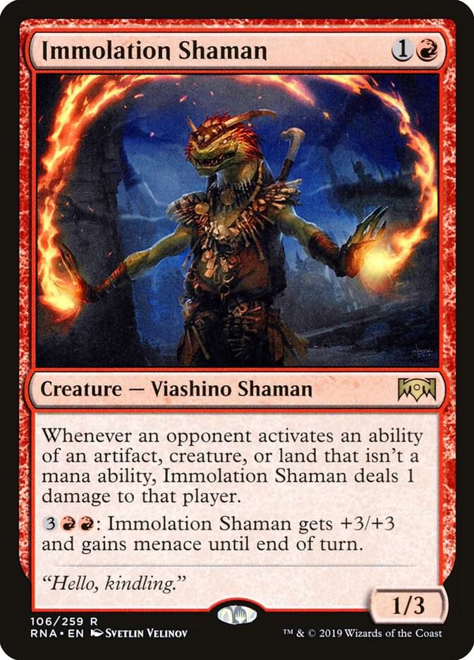 Immolation Shaman card image
