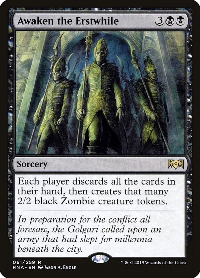 Awaken the Erstwhile card image
