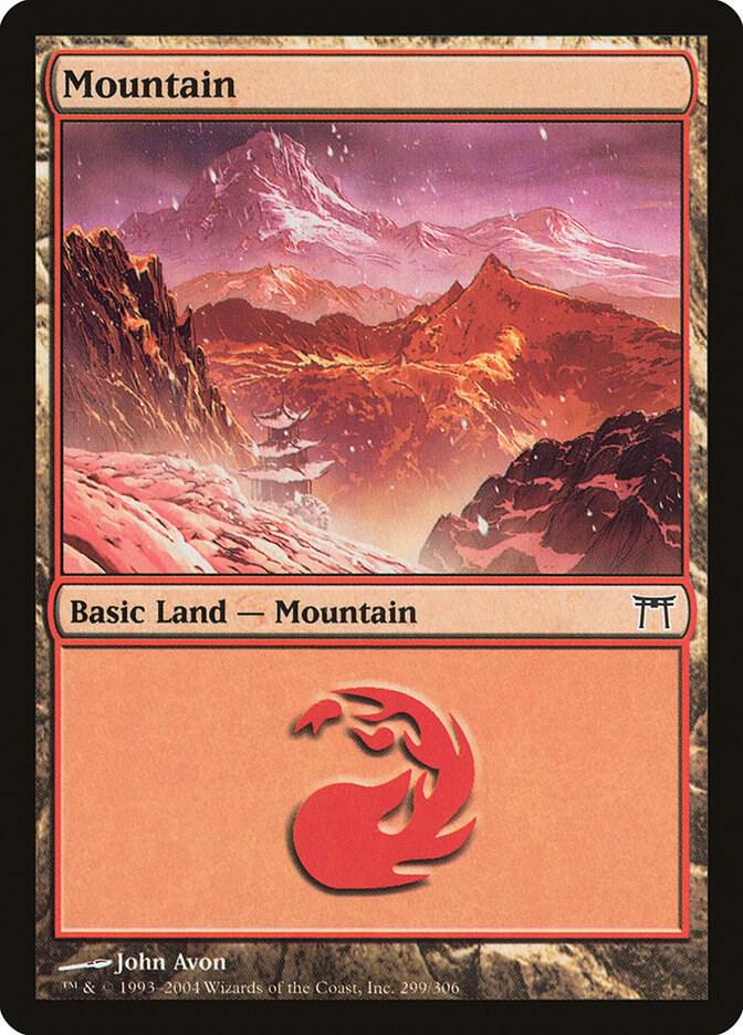 Mountain (299) card image