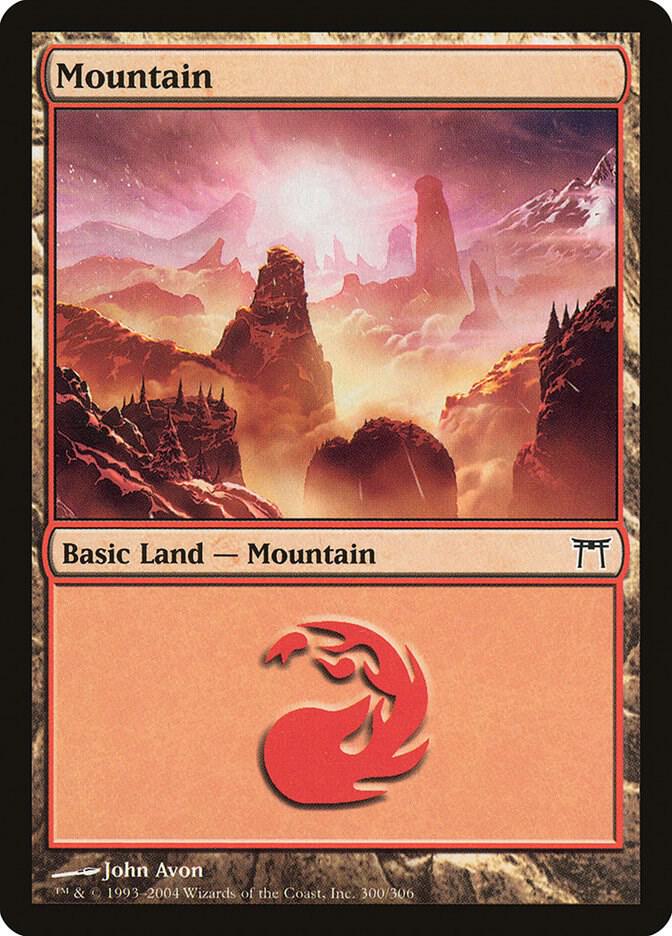 Mountain (300) card image