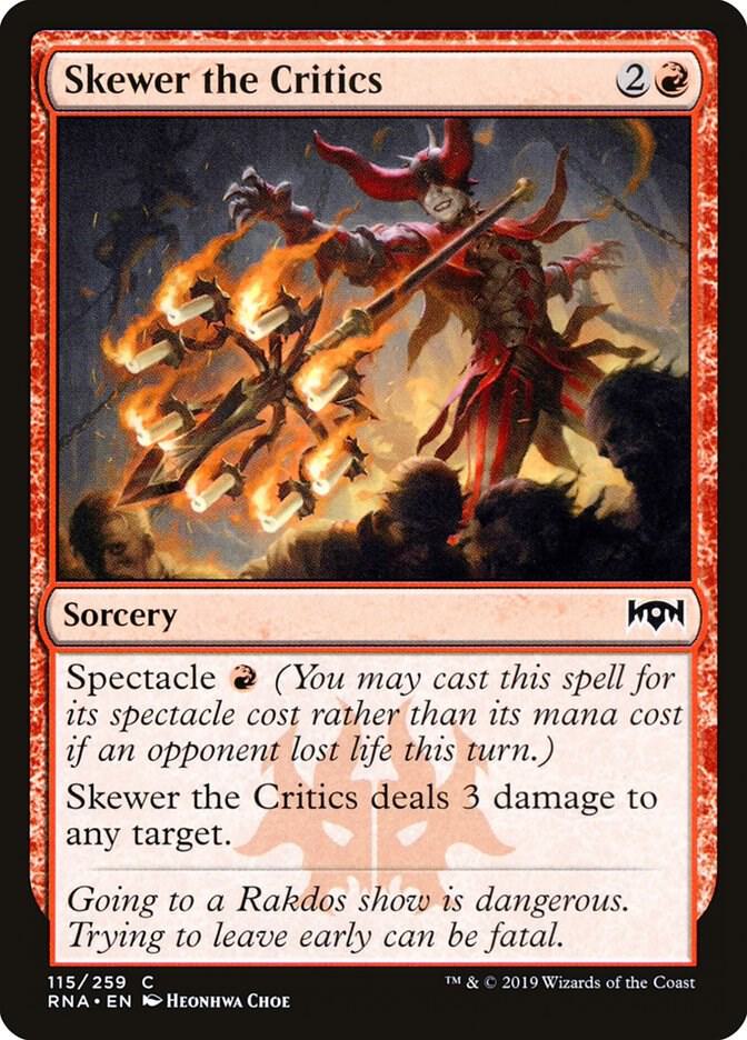 Skewer the Critics card image