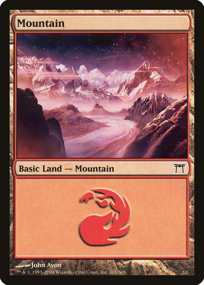 Mountain (301) card image