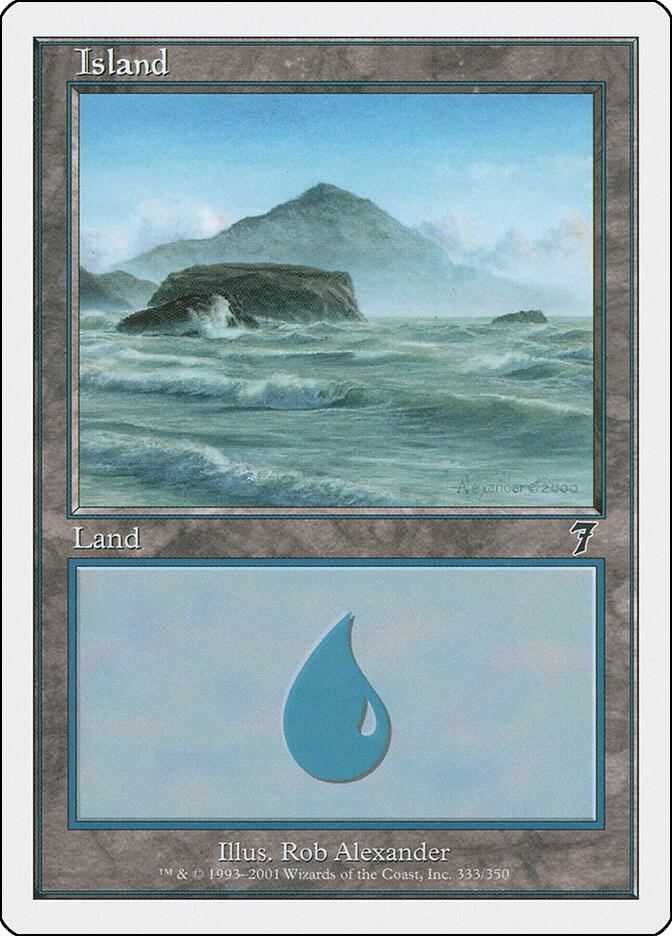 Island (333) card image