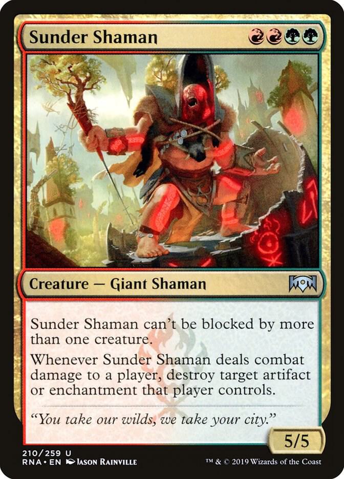 Sunder Shaman card image