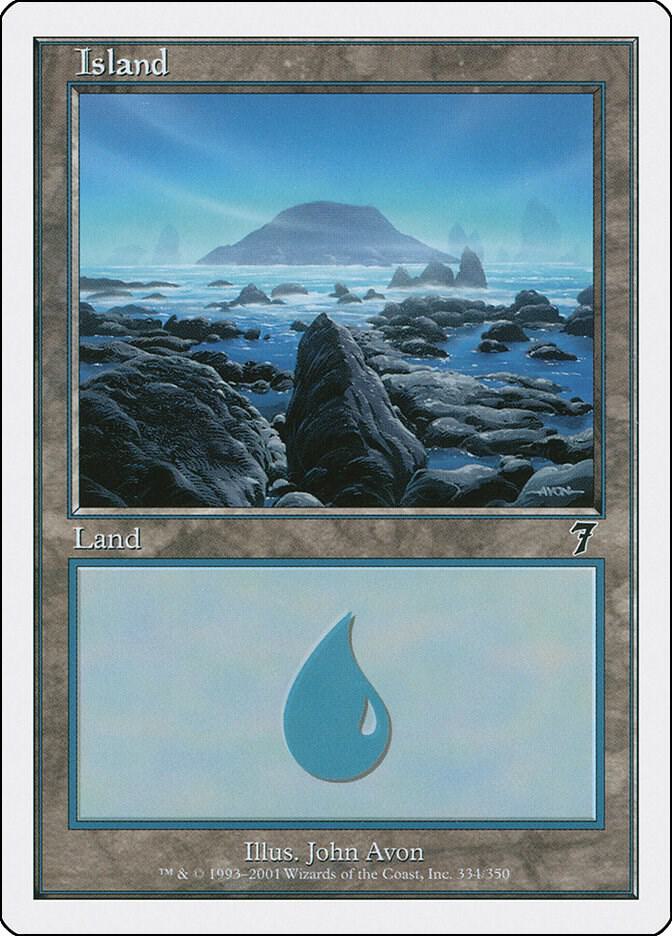 Island (334) card image
