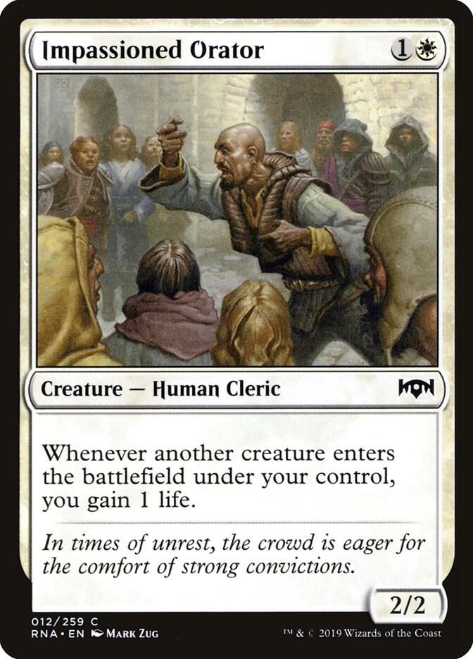 Impassioned Orator card image