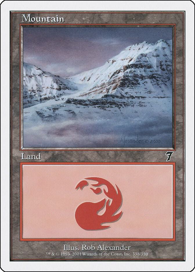Mountain (338) card image