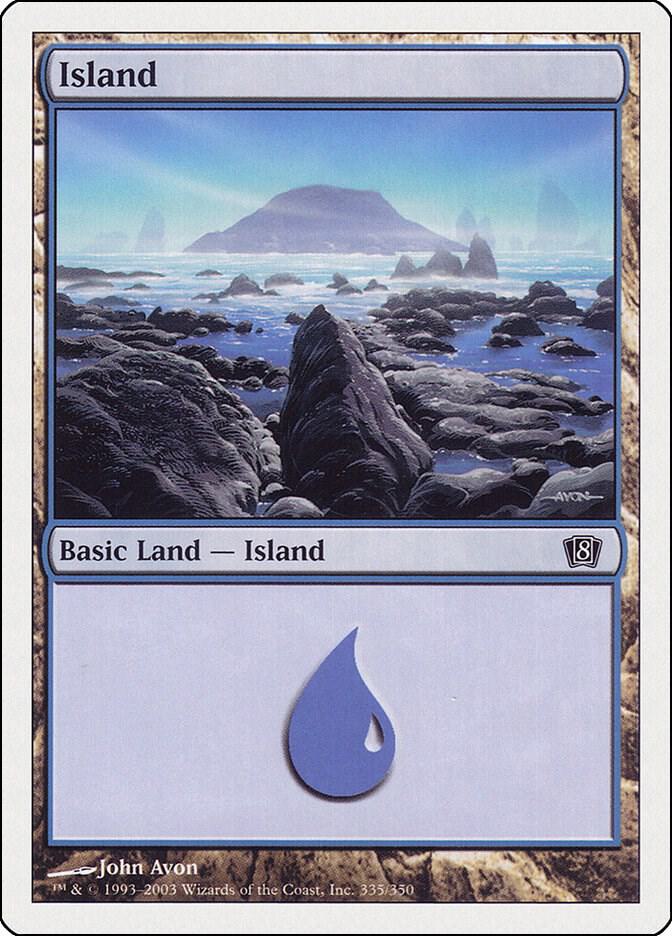 Island (335) card image