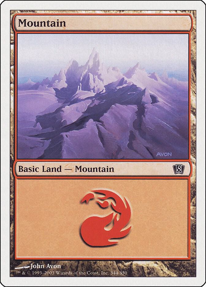 Mountain (344) card image
