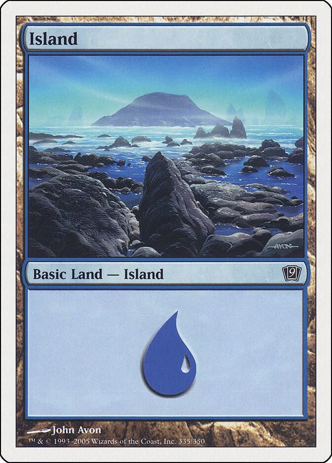 Island (335) card image
