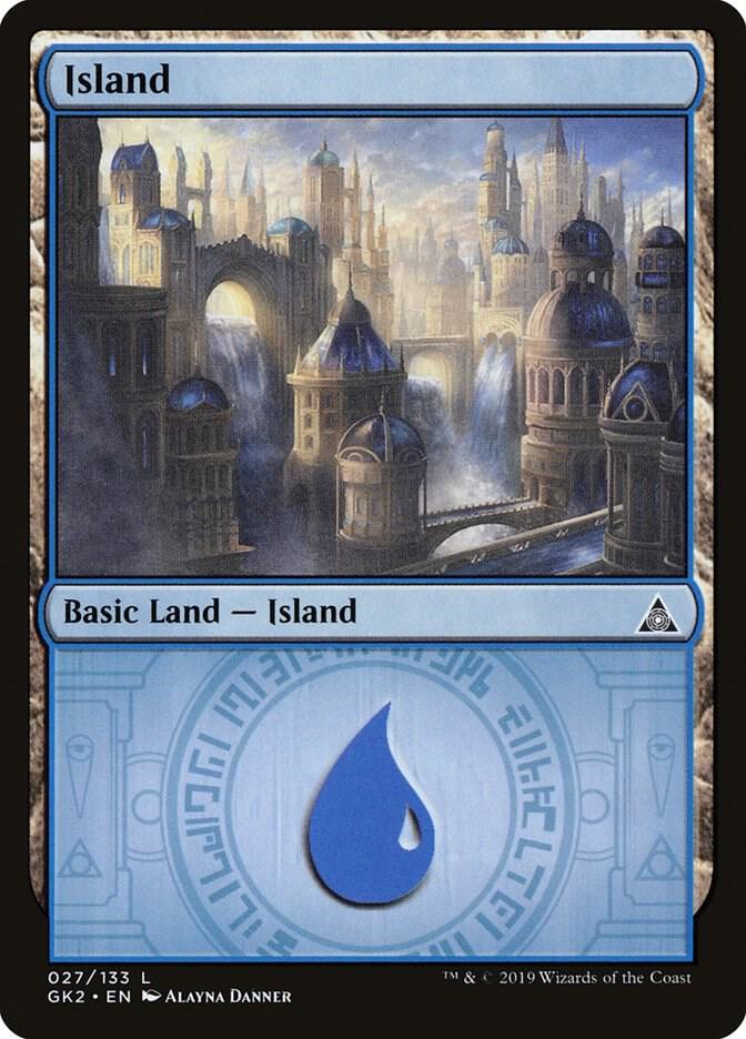 Island (027) card image