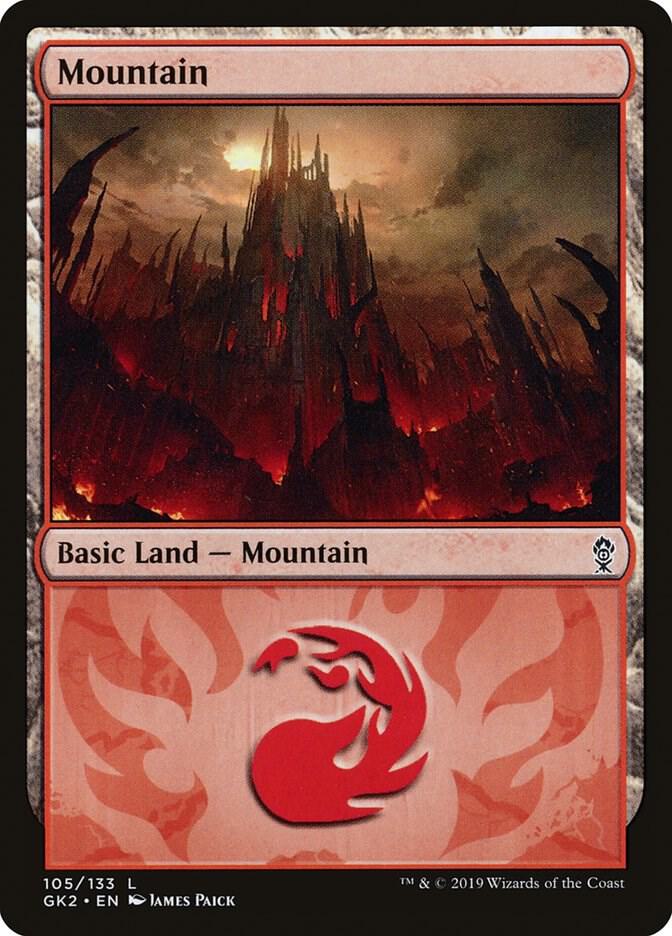 Mountain (105) card image