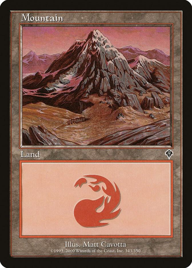 Mountain (343) card image
