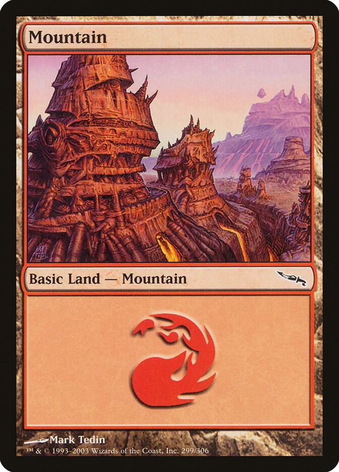 Mountain (299) card image