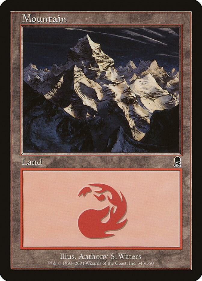 Mountain (343) card image