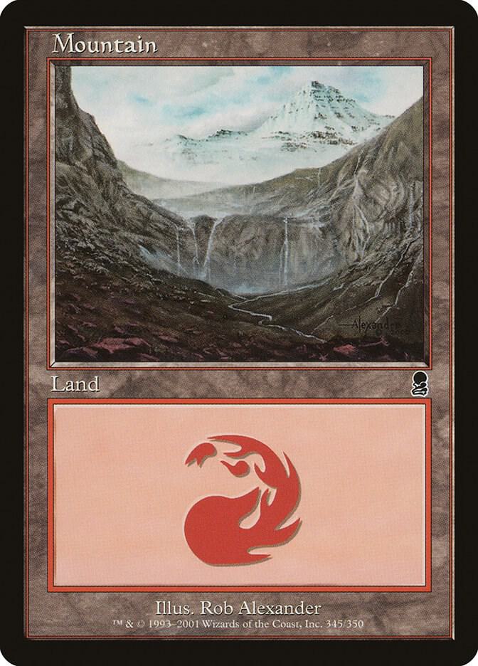 Mountain (345) card image