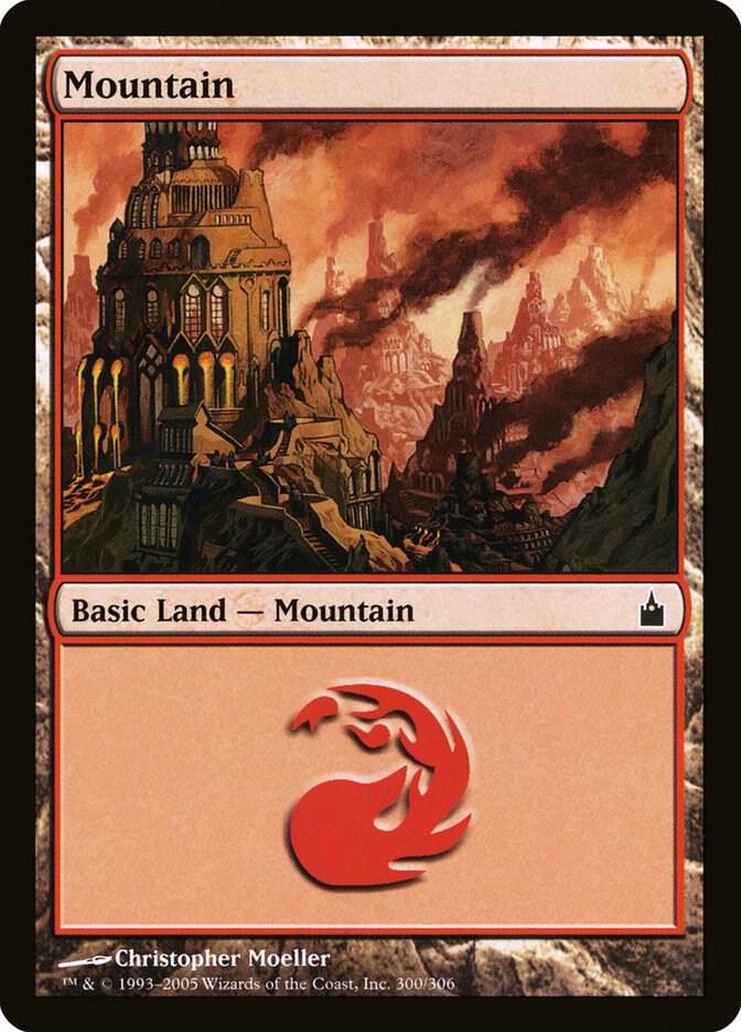 Mountain (300) card image