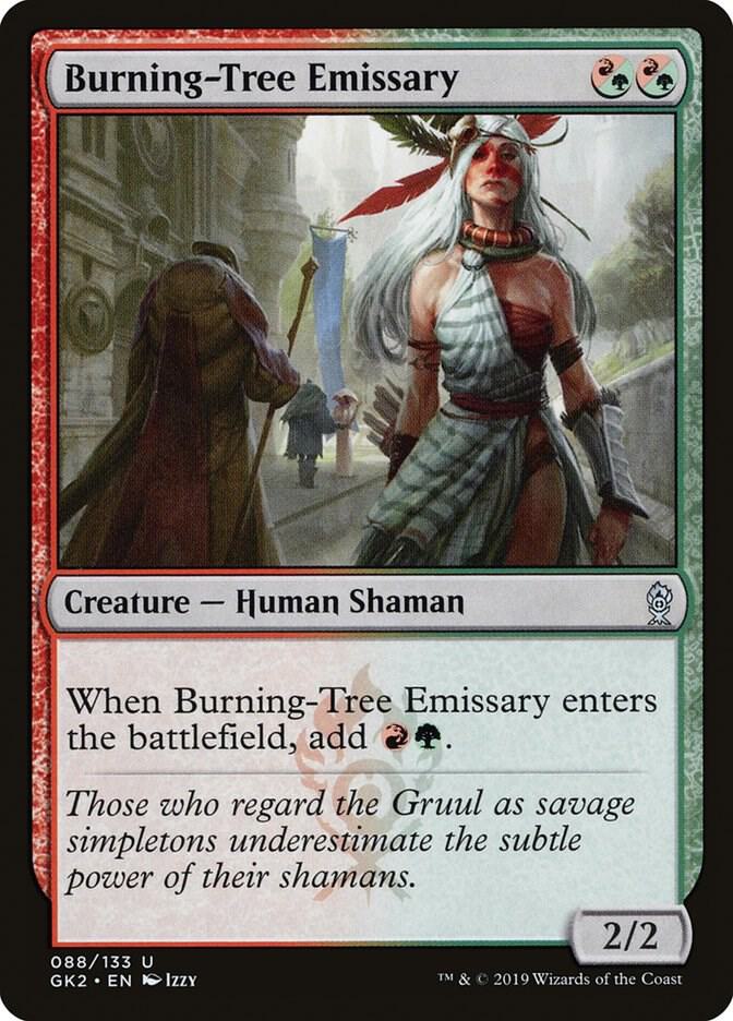 Burning-Tree Emissary card image