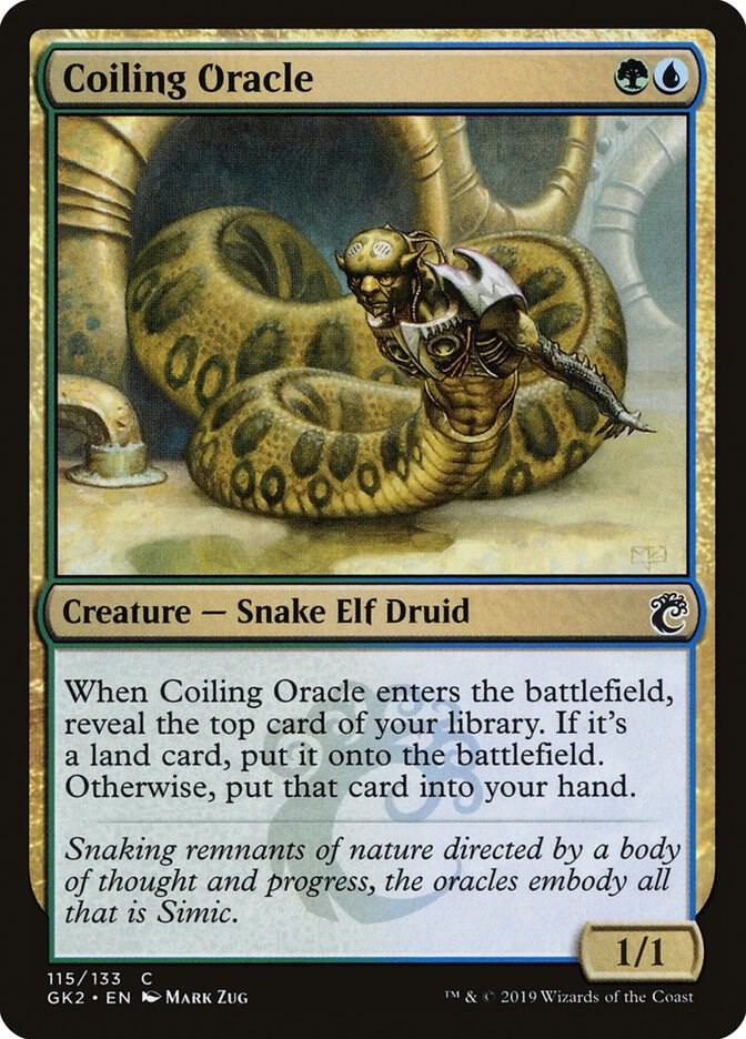 Coiling Oracle card image