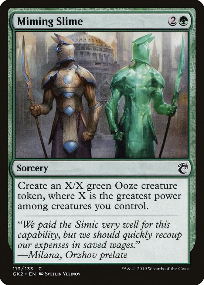 Miming Slime card image