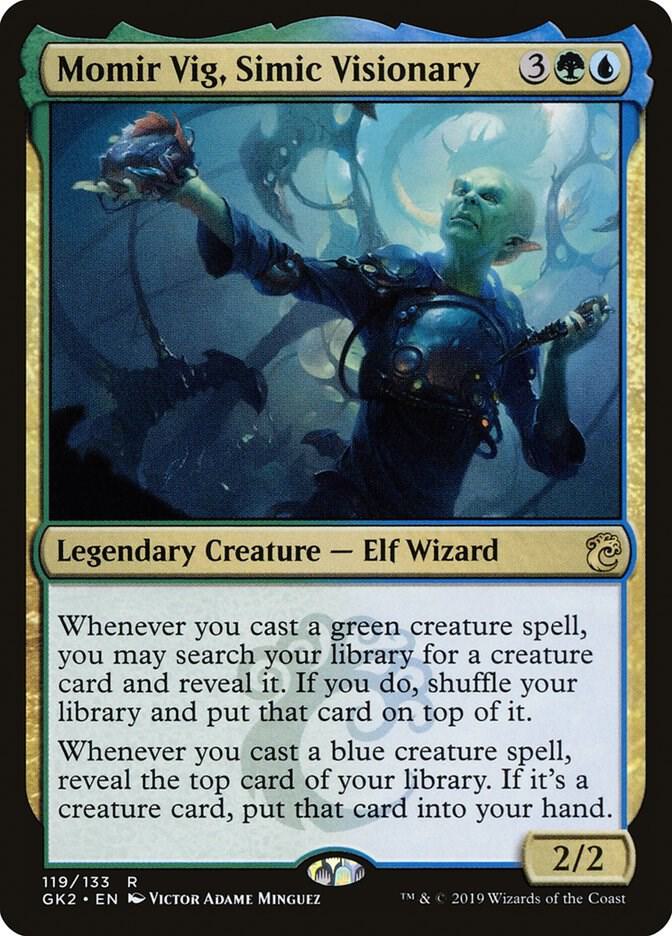 Momir Vig, Simic Visionary card image