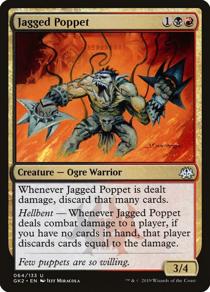 Jagged Poppet card image