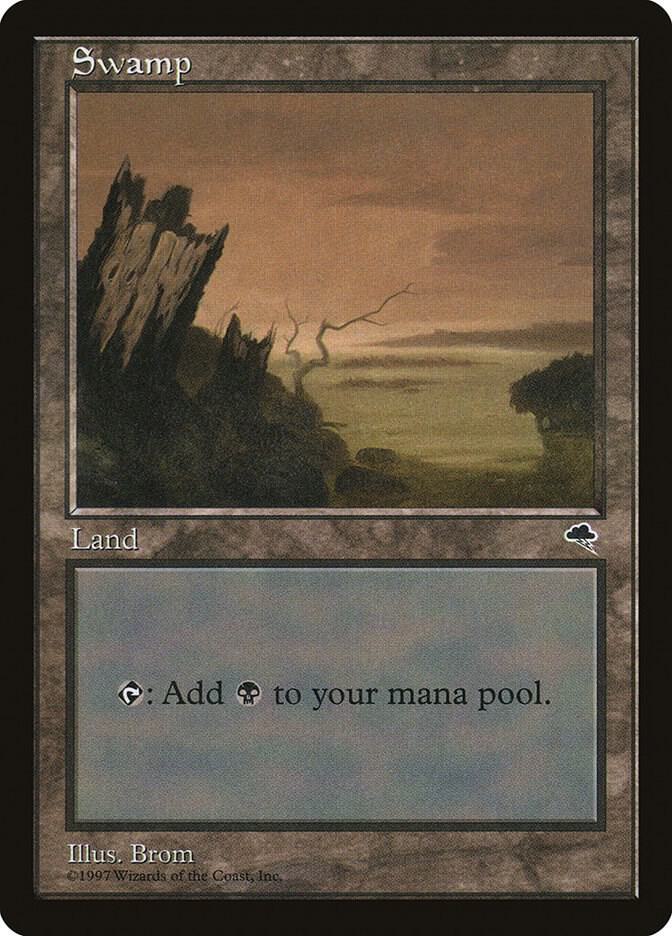 Swamp (Vertical Log) card image