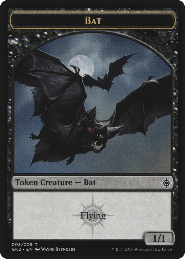 Bat // Spirit (010) Double-Sided Token card image